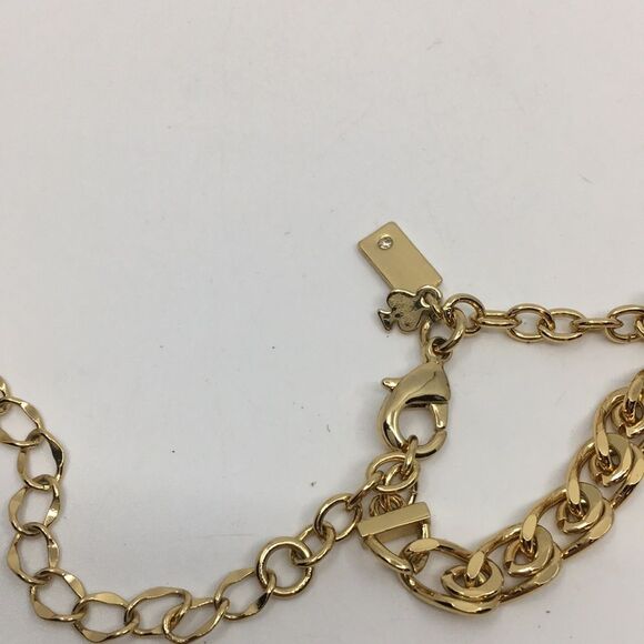 Kate Spade Steamer Glow Graduated Collar Necklace Pink and Yellow Gold Tone - Picture 15 of 16